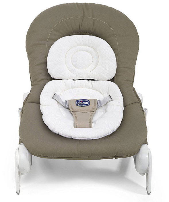 Transat évolutif Chicco Hooplà – De La Naissance à 18 Kg, 4 Positions, Barre De Jeu Amovible, Compact Et Portable