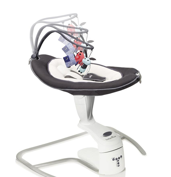 Test d'un transat pour bébé Babymoov Swoon Up avec rotation du siège à 360  degrés 