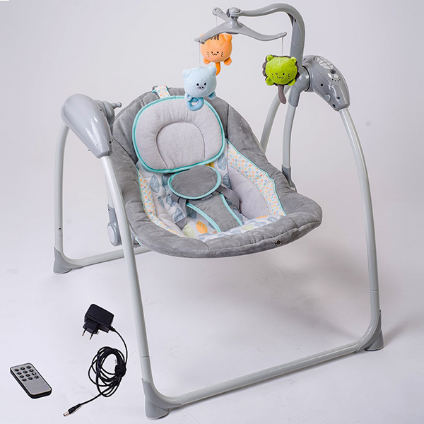 Transat balancelle électrique Swing Lilou Jump Bébé2luxe: notre test & avis