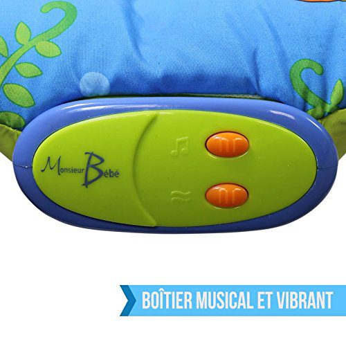 Transat vibrant et musical de Monsieur Bébé pour le confort de